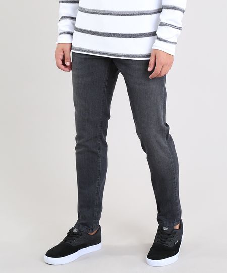 Calca-Jeans-Masculina-Slim-Preta-8469585-Preto_1