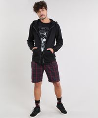 Blusao-Masculino-Basico-em-Moletom-com-Capuz-Manga-Longa-Preto-8463518-Preto_3