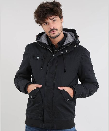 Casaco-Masculino-Acolchoado-com-Capuz-e-Bolsos-Gola-Alta-Preto-8880178-Preto_1 Casaco-Masculino-Acolchoado-com-Capuz-e-Bolsos-Gola-Alta-Preto-8880178-Preto_1