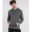 Blusao-Masculino-em-Moletom-Mescla-com-Capuz-e-Bolso-Preto-9349339-Preto_1