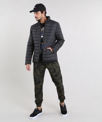 Jaqueta-Masculina-Puffer-Basica-com-Bolsos-Preta-9343870-Preto_3