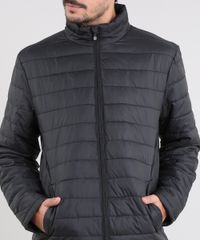 Jaqueta-Masculina-Puffer-Basica-com-Bolsos-Preta-9343870-Preto_4