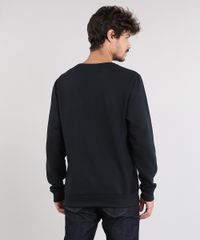 Blusao-Masculino-em-Moletom-com-Estampa-de-Caveira-e-Flor-Preto-9486890-Preto_2