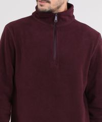 Blusao-Masculino-Basico-em-Fleece-com-Ziper-Vinho-9335089-Vinho_4