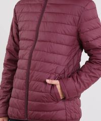 Jaqueta-Masculina-Puffer-Basica-com-Bolsos-Vinho-9343870-Vinho_4