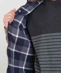 Jaqueta-de-Sarja-Masculina-Acolchoada-com-Bolsos-Kaki-9381644-Kaki_4