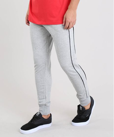 Calca-Masculina-Jogger-em-Moletom-com-Vivo-Contrastante-Cinza-Mescla-9539576-Cinza_Mescla_1