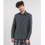 Camisa-Masculina-com-Bolsos-Manga-Longa-Cinza-Mescla-Escuro-9383367-Cinza_Mescla_Escuro_1