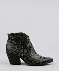 Bota-Feminina-Country-Croco-Animal-Print-com-Pespontos-e-Recorte-Preta-9531452-Preto_1