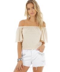 Blusa-Ombro-a-Ombro-com-Brilho-Dourada-8464597-Dourado_1