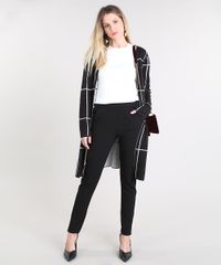 Blusa-Feminina-Bicolor-em-Trico-Manga-Curta-Decote-Redondo-Off-White-9427966-Off_White_3