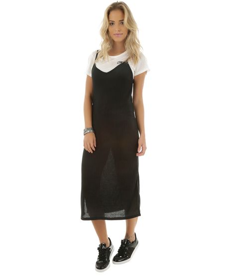 Vestido-Midi-com-Blusa-Preto-8501384-Preto_1