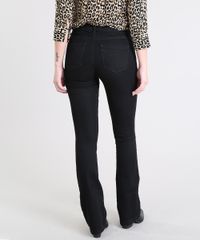 Calca-Jeans-Feminina-Boot-Cut-Preta-9555345-Preto_2