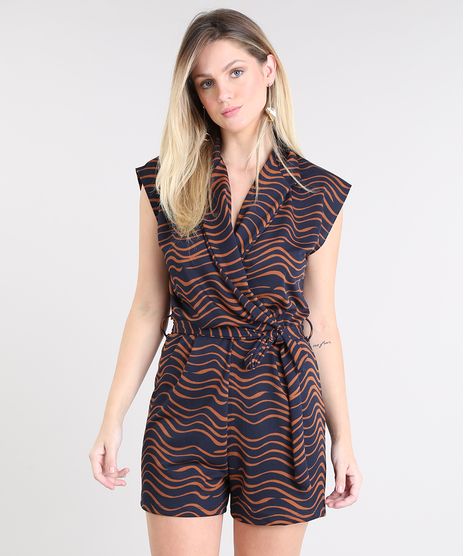 Macaquinho-Feminino-Estampado-com-Faixa-para-Amarrar-Azul-Marinho-9487899-Azul_Marinho_1