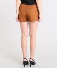 Short-Feminino-com-Bolso-e-Ziper-Caramelo-9422761-Caramelo_2