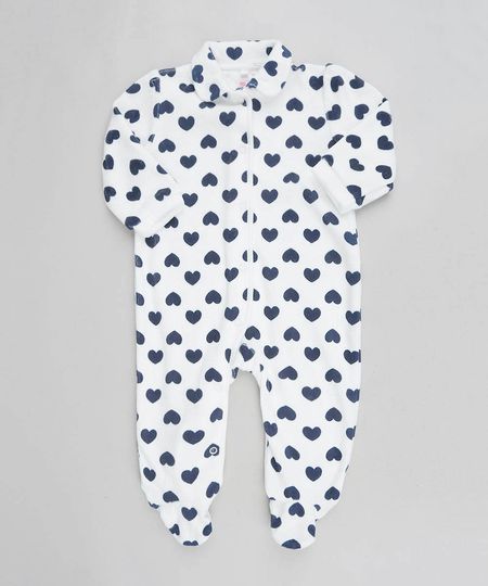 Macacao-Infantil-Estampado-de-Coracao-em-Plush-com-Pezinho-Manga-Longa-Branco-9195543-Branco_1