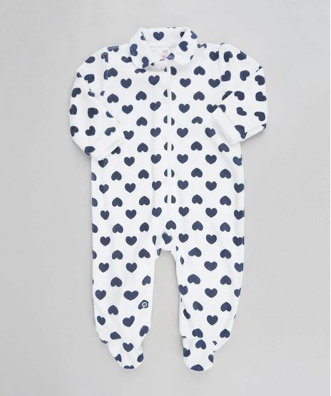 Macacao-Infantil-Estampado-de-Coracao-em-Plush-com-Pezinho-Manga-Longa-Branco-9195543-Branco_1