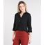 Camisa-Feminina-Basica-Manga-7-8-Preta-9433935-Preto_1