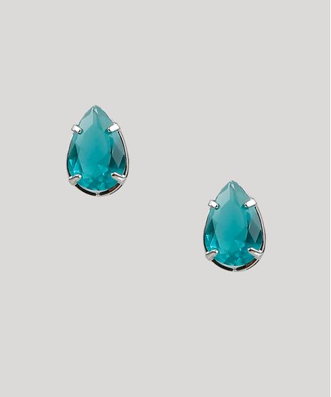 Brinco-Feminino-com-Pedra-Verde-Agua-9437653-Verde_Agua_1