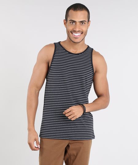 Regata-Masculina-Basica-Listrada-Gola-Careca-Preta-8727517-Preto_1 Regata-Masculina-Basica-Listrada-Gola-Careca-Preta-8727517-Preto_1