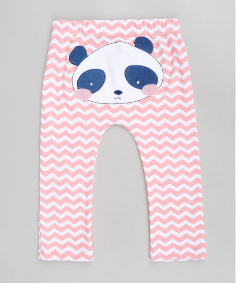 Calca-Infantil-Panda-Estampada-Chevron-Coral-9188418-Coral_1