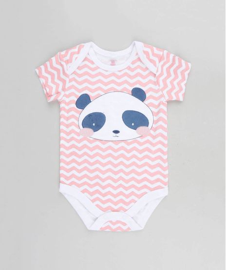 Body-Infantil-Panda-Estampado-Chevron-Manga-Curta-Decote-Redondo-Rosa-9188416-Rosa_1