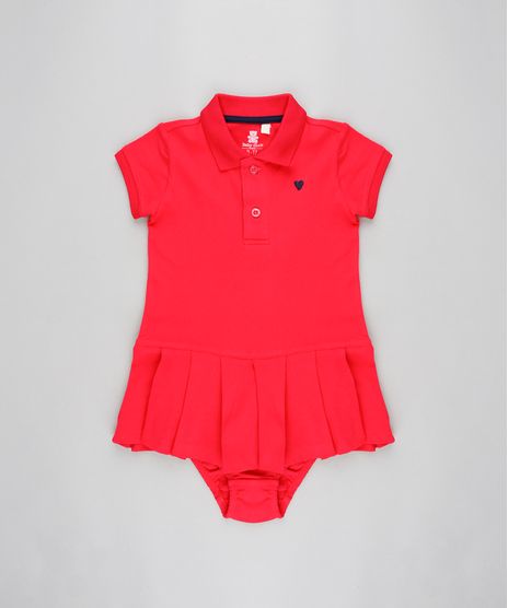 Vestido-Infantil-Polo-em-Piquet---Calcinha-Rosa-9205039-Rosa_1