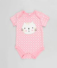 Body-Infantil-Gatinho-Estampado-de-Coracao-Manga-Curta-Decote-Redondo-Rosa-9188421-Rosa_1