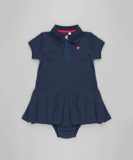 Vestido-Infantil-Polo-em-Piquet---Calcinha-Azul-Marinho-9205040-Azul_Marinho_1