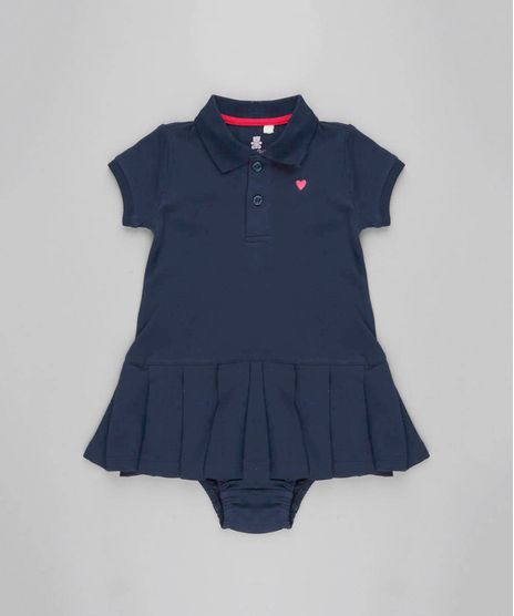 Vestido-Infantil-Polo-em-Piquet---Calcinha-Azul-Marinho-9205040-Azul_Marinho_1