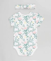 Body-Infantil-Estampado-Floral-com-Babado-Sem-Manga---Faixa-para-Cabelo-Branco-9205058-Branco_2