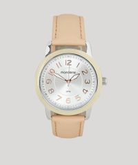 Kit-de-Relogio-Analogico-Mondaine-Feminino---Pulseira---53661L0MVNH2K-Bege-9553404-Bege_3