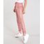 Calca-Feminina-Jogger-Esportiva-Ace-com-Faixas-Laterais-Metalizadas--Rose-9361656-Rose_1