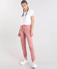 Calca-Feminina-Jogger-Esportiva-Ace-com-Faixas-Laterais-Metalizadas--Rose-9361656-Rose_3