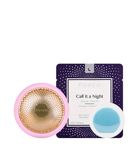 Kit Tratamento Facial Foreo - UFO Pearl Pink + Máscaras Call it a Night + Mini Luna Play Mint Menor preço em Kit Tratamento Facial Foreo - UFO Pearl Pink + Máscaras Call it a Night + Mini Luna Play Mint