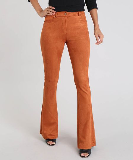 Calca-Feminina-Flare-em-Suede-Caramelo-9432922-Caramelo_1 Calca-Feminina-Flare-em-Suede-Caramelo-9432922-Caramelo_1