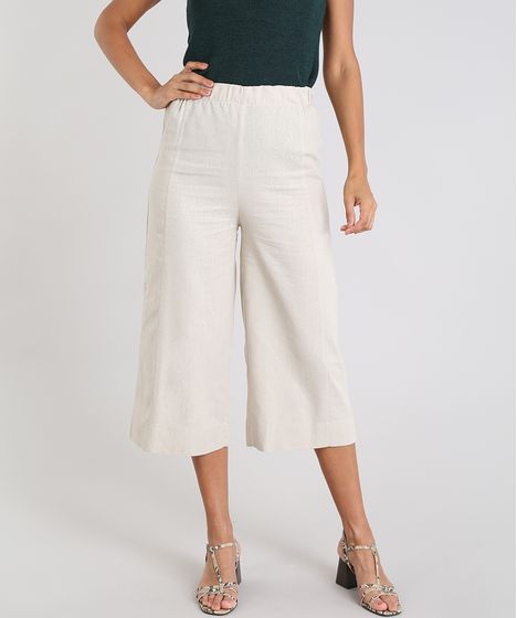 calça pantacourt na c&a