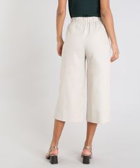 Calca-Feminina-Pantacourt-com-Linho-Kaki-9524082-Kaki_2