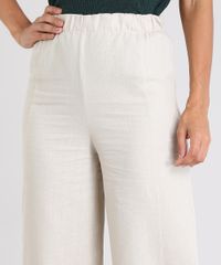 Calca-Feminina-Pantacourt-com-Linho-Kaki-9524082-Kaki_4