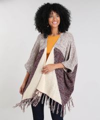 Kimono-Feminino-Estampado-Geometrico-em-Trico-com-Franjas-Manga-3-4-Bege-Claro-9377914-Bege_Claro_1 Kimono-Feminino-Estampado-Geometrico-em-Trico-com-Franjas-Manga-3-4-Bege-Claro-9377914-Bege_Claro_1