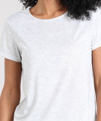 Pijama-Feminino-com-Renda-Manga-Curta-Cinza-Mescla-Claro-9514762-Cinza_Mescla_Claro_3