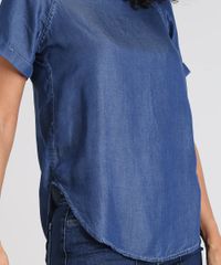 Blusa-Jeans-Feminina-Manga-Curta-Decote-Redondo-Azul-Escuro-9539281-Azul_Escuro_4