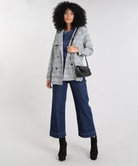 Casaco-Trench-Coat-Feminino-Estampado-Xadrez-com-Capuz-Preto-9356339-Preto_3