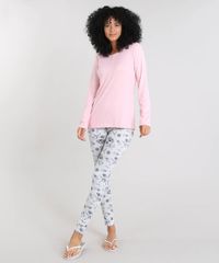 Pijama-Feminino-Estampado-Floral-Manga-Longa-Rosa-9508008-Rosa_1