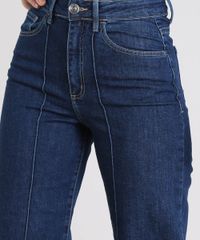 Calca-Jeans-Feminina-Pantacourt-com-Vinco-Azul-Escuro-9537699-Azul_Escuro_4