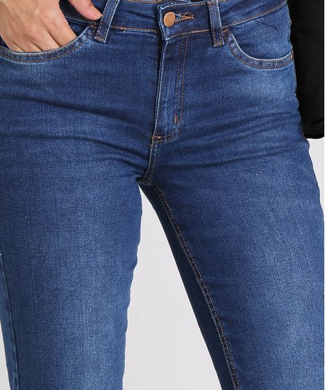 calça jeans 98 algodão 2 elastano