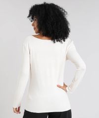 Blusa-Feminina-em-Trico-Manga-Longa-Decote-V-Kaki-Claro-9421238-Kaki_Claro_2