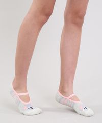 Meia-Feminina-Sapatilha-Coala-Cinza-Mescla-Claro-9503660-Cinza_Mescla_Claro_2