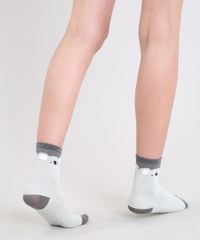 Kit-de-2-Meias-Femininas-de-Inverno-Coala-Cinza-9392531-Cinza_3