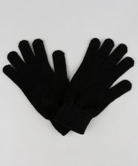 Luva-Masculina-Basica-em-Trico-Preta-8184755-Preto_1